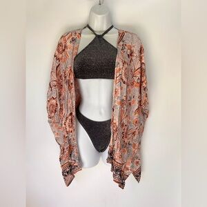 Angie Women's Printed Kimono